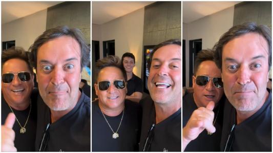 Leonardo e Maderite registraram nas redes sociais um encontro em Goiânia em 25 de outubro de 2023