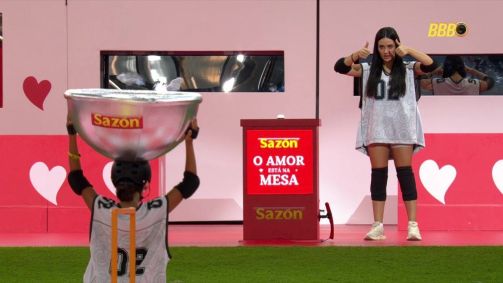 Jordana e Gabriela na Prova do Anjo do BBB 26