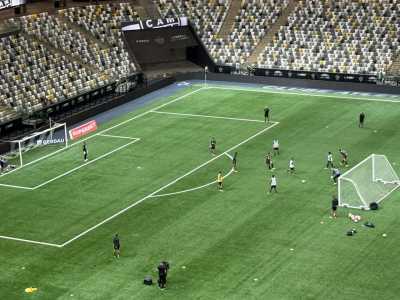 Atividade pós-jogo do Atlético após empate com o Athletic pelo Campeonato Mineiro 2026