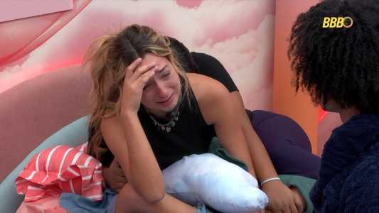 Samira chora após ser emparedada no BBB 26