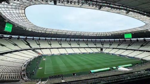 Arena Castelão, palco do Clássico-Rei deste domingo (8)