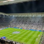 Reforço do Corinthians vai à Arena e acompanha clássico contra Palmeiras
