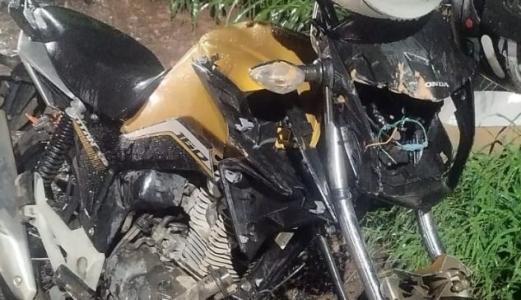 Moto Acidente Santana do Paraíso