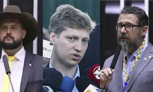 Seis meses após obstrução do plenário, Pollon, Van Hattem e Zé Trovão continuam sem penalidades aplicadas
