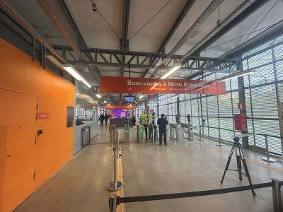Estação Novo Eldorado vai começar a operar nesta terça-feira (10)