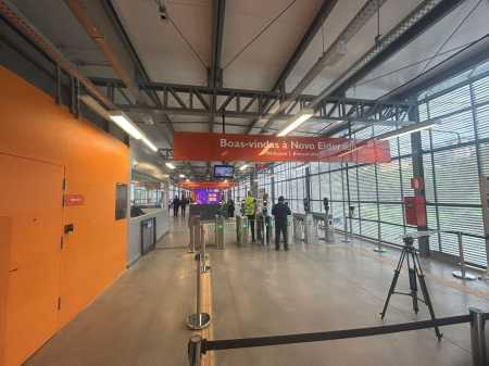 Estação Novo Eldorado vai começar a operar nesta terça-feira (10)