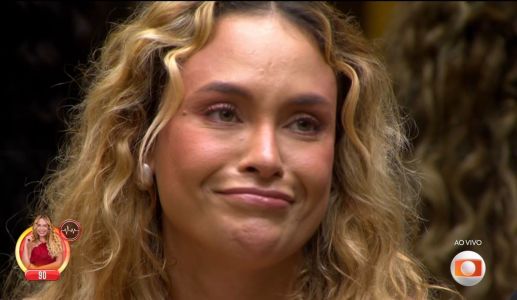 Sarah foi eliminada do BBB 26 • Reprodução / Globo