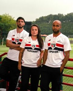Novo uniforme do São Paulo
