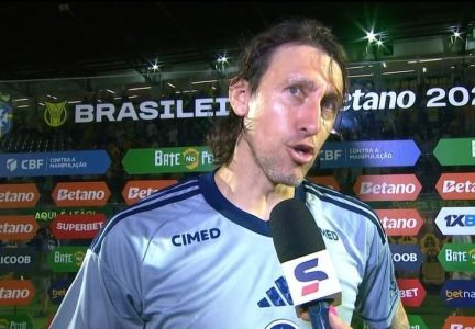 Cássio, do Cruzeiro, analisa empate contra o Mirassol