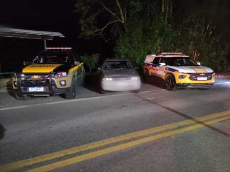 Veículo furtado em Juiz de Fora é recuperado em Matias Barbosa