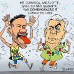 Charge do Duke | Carnaval em ano de Copa do Mundo