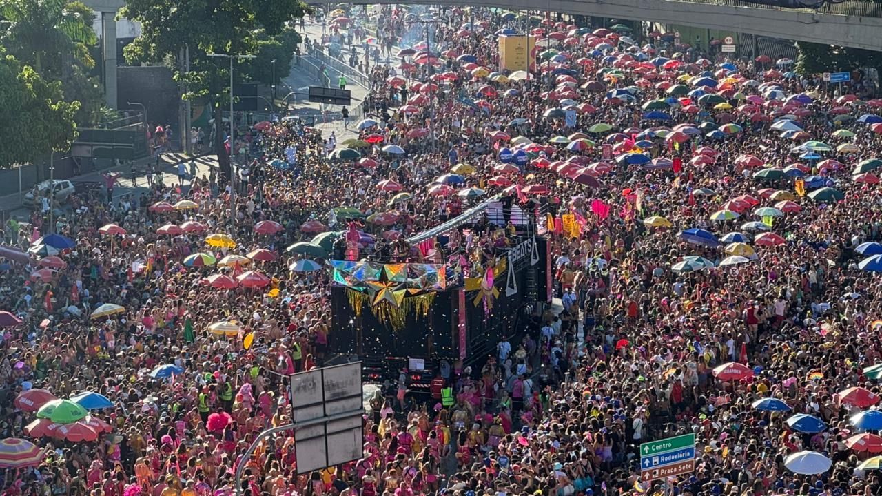 Carnaval de BH bate recorde e reúne 6,5 milhões de foliões em 2026, aponta Governo de MG