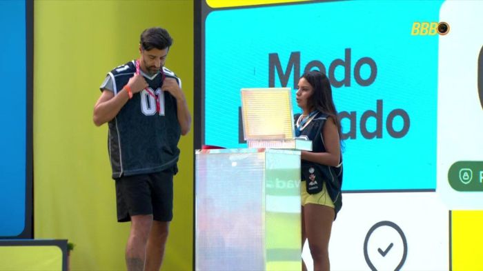 Gabriela escolhe Cowboy para o Castigo do Monstro Gabriela escolhe Cowboy para o Castigo do Monstro