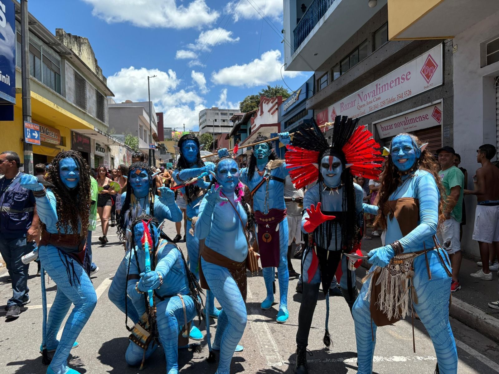 'Avatares' curtem Bloco dos Olosujos em Nova Lima; confira