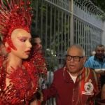 Virginia mostra tensão antes de estreia pela Grande Rio, na Sapucaí; veja fotos