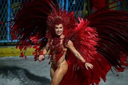 Virginia Fonseca foi a grande estrela da noite no Carnaval do Rio de Janeiro