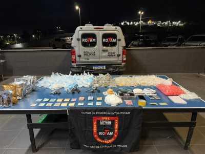 Operação da ROTAM contra o crime organizado