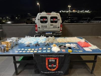 Operação da ROTAM contra o crime organizado