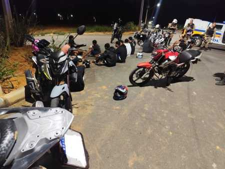 Apreensão motos Grau Timóteo