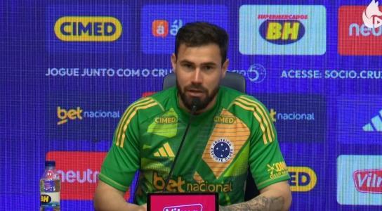 Matheus Cunha, novo goleiro do Cruzeiro