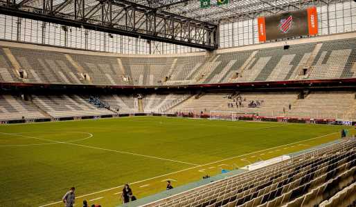 Arena da Baixada, em Curitiba, pronta para receber Athletico x Corinthians