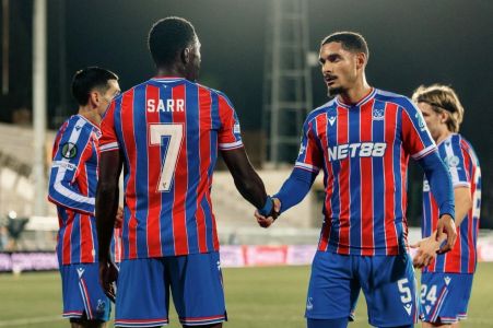 Crystal Palace empata com Zrinjsk pela Conference League