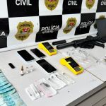 Homem é preso com réplica de fuzil feita em impressora 3D no interior de SP