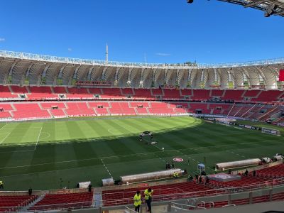 Beira-Rio, em Porto Alegre, em tarde de sábado para jogo do Inter pelo Gauchão