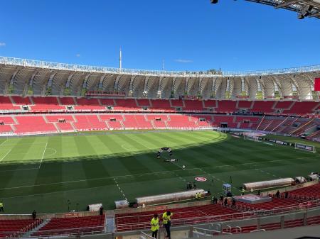 Beira-Rio, em Porto Alegre, em tarde de sábado para jogo do Inter pelo Gauchão