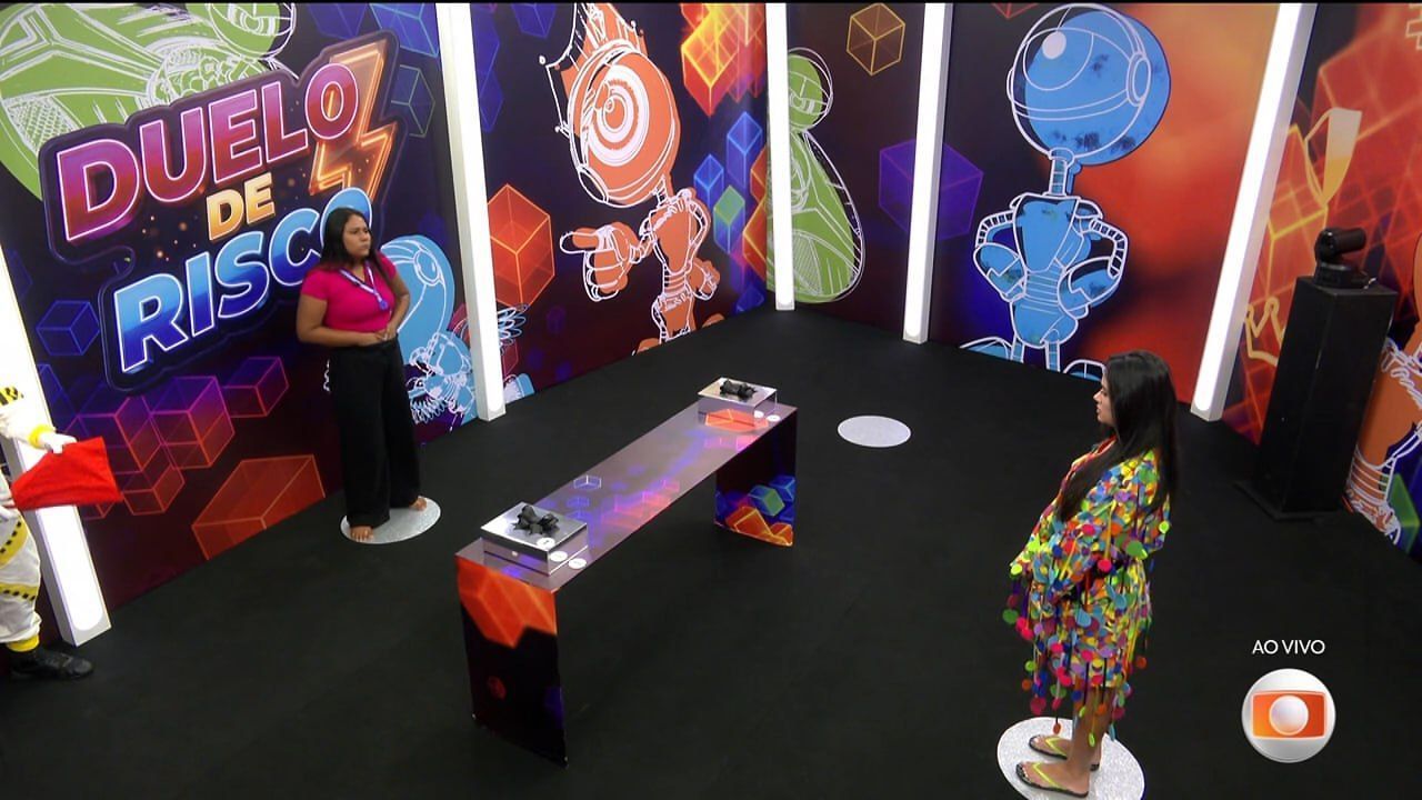 Duelo de Risco BBB 26: Jordana ganha imunidade e Chaiany é emparedada