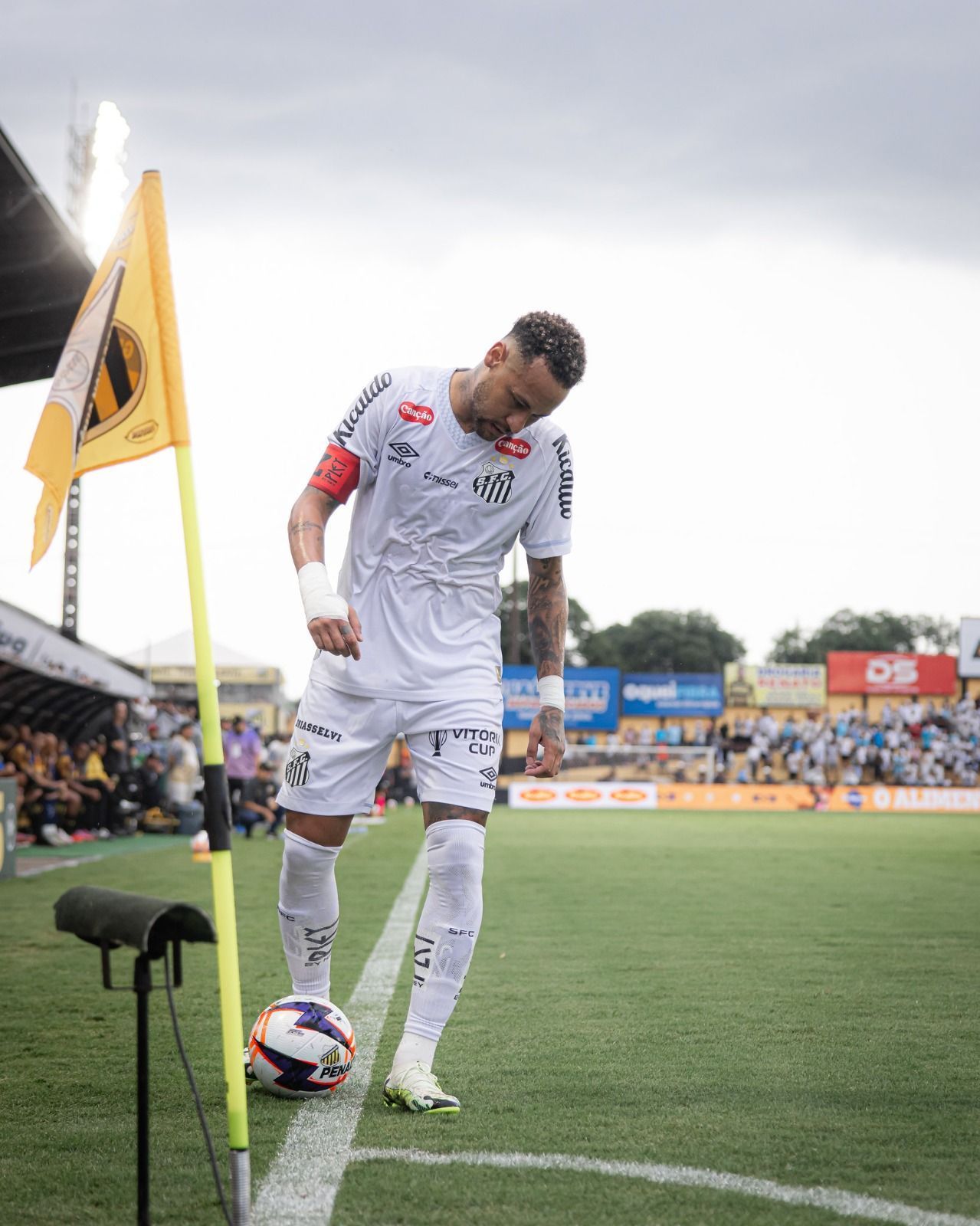 Decepcionou? Veja números de Neymar em Novorizontino x Santos
