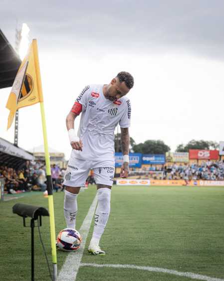 Neymar, camisa 10 do Santos