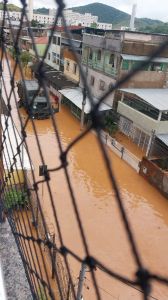 Exército em Matias Barbosa, após temporal em MG