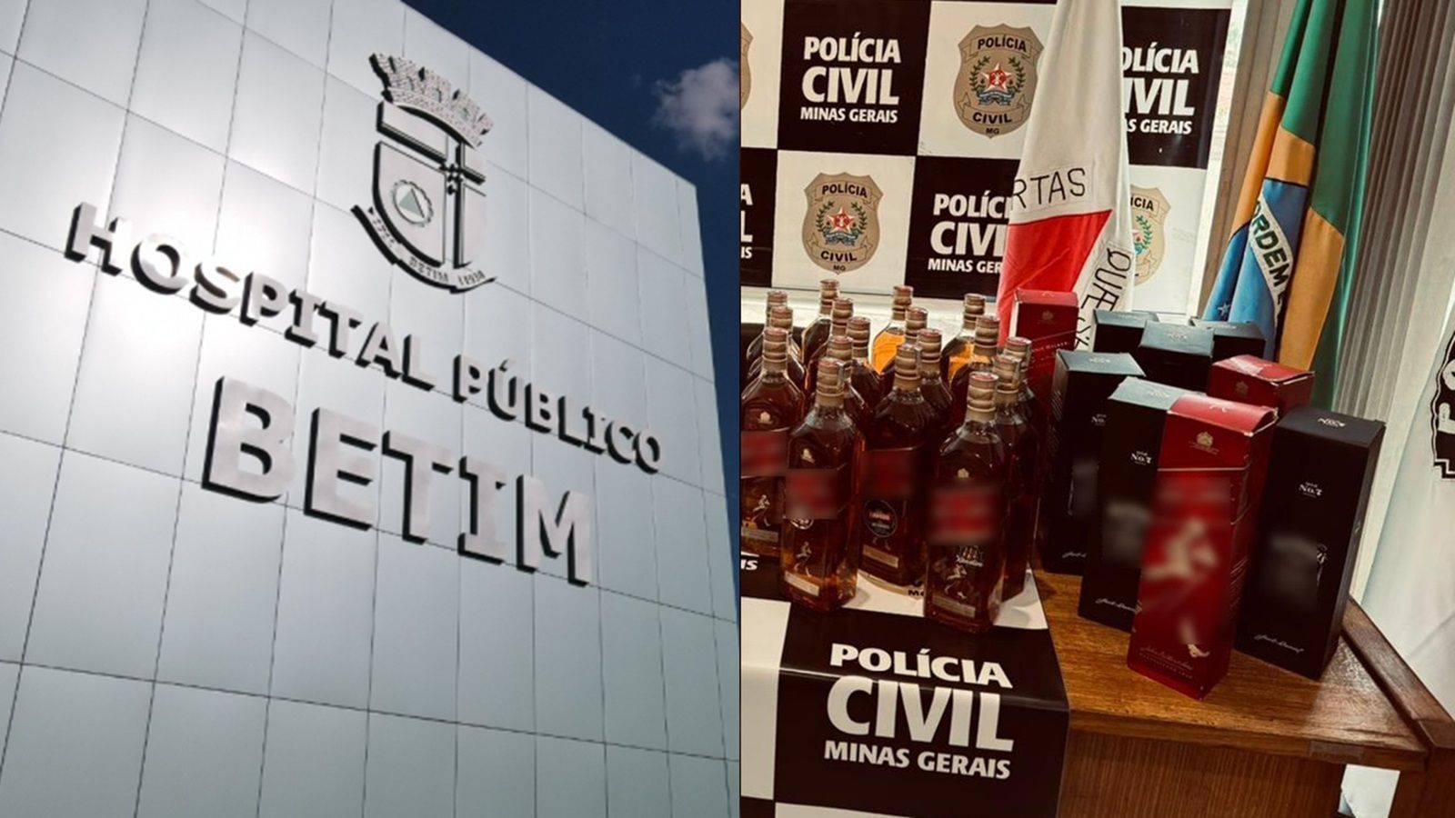 Quatro pessoas que teriam bebido whisky adulterado seguem internadas em Betim