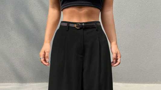 Wide Leg Cintura Alta: O Truque de Estilo que Transforma o Visual