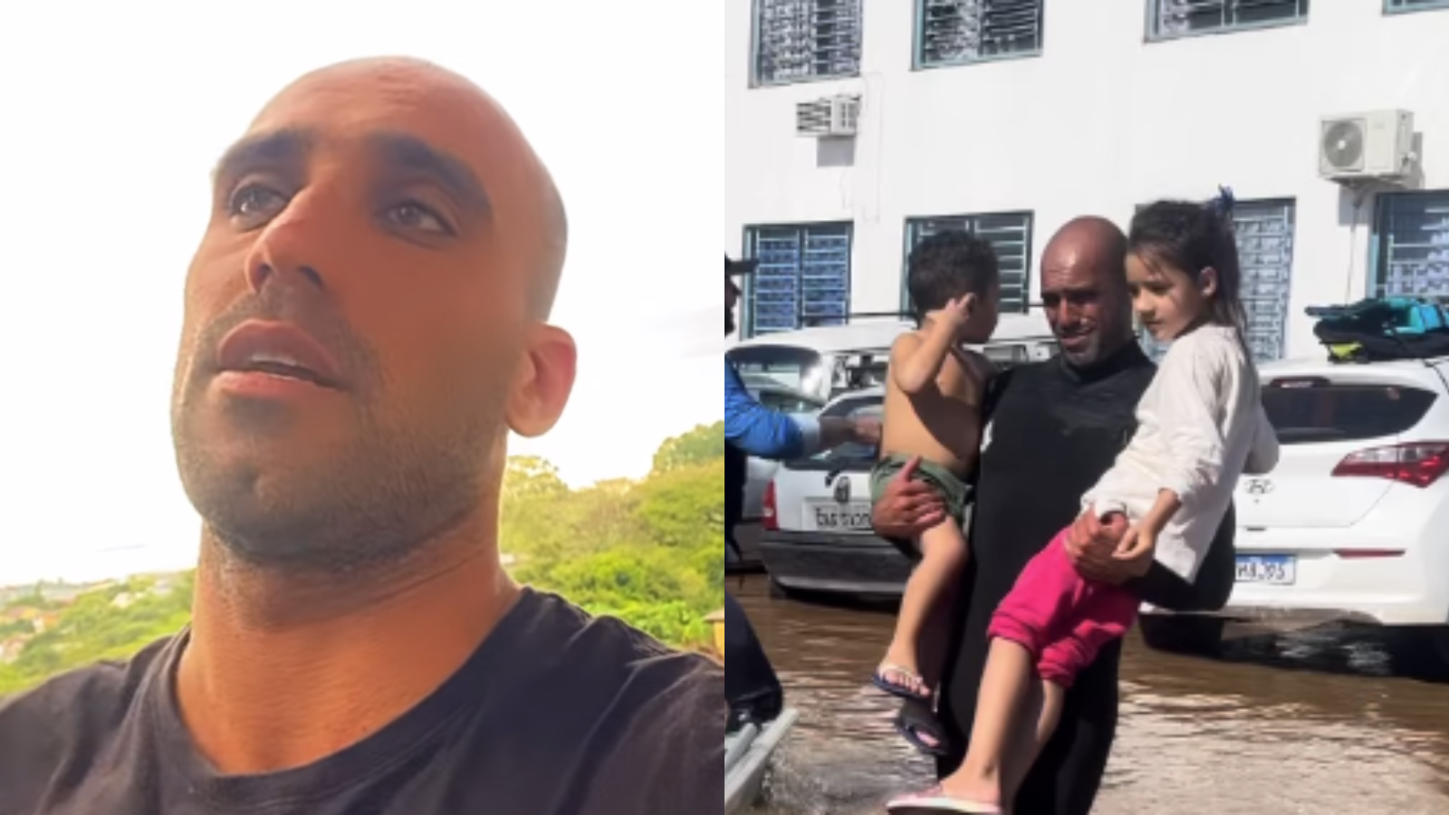 Após relatar que facções estavam impedindo resgates no RS, amigo de Pedro Scooby faz desabafo