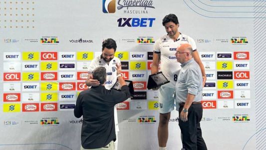 William Arjona, o "Mago", e Leandro Vissotto, ambos do Minas, encerraram a carreira após a final da Superliga