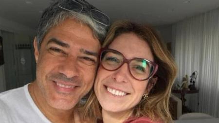 William Bonner e a esposa Natasha Dantas