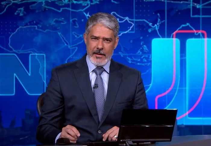 William Bonner é apresentador e editor-chefe do JN 