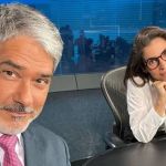 Não foi só com Faustão: Renata Vasconcellos e William Bonner quebraram outros protocolos no Jornal Nacional