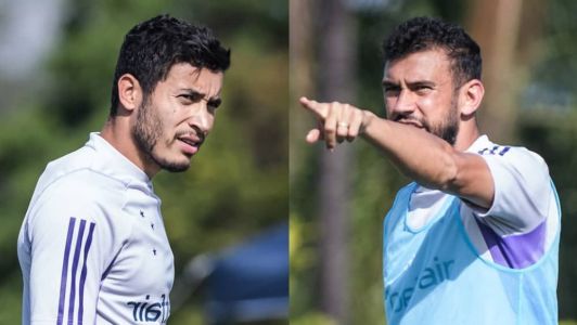 William e Luciano Castán superaram a marca de 30 jogos com a camisa do Cruzeiro em 2023