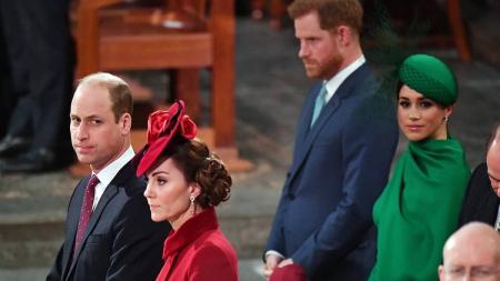 Willian e Kate e Harry e Meghan