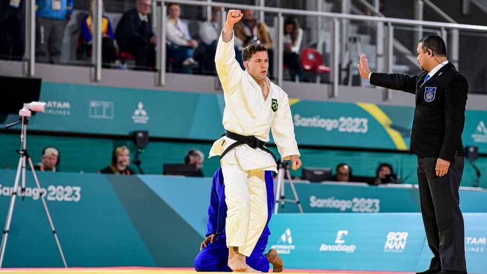 Medalhista no Pan, Willian Lima avalia desempenho e ressalta inspiração no filho  