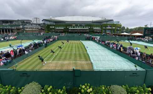 Wimbledon em preparação para as disputas de 2025