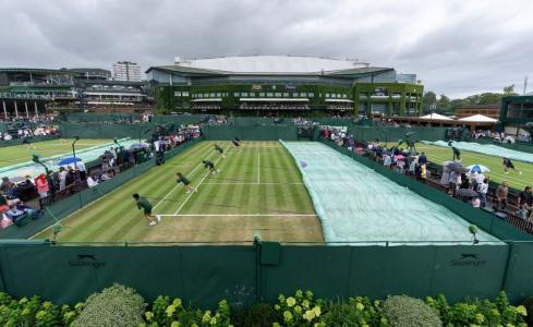 Wimbledon em preparação para as disputas de 2025