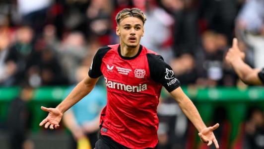 Florian Wirtz em ação pelo Bayer Leverkusen na temporada 2024/2025