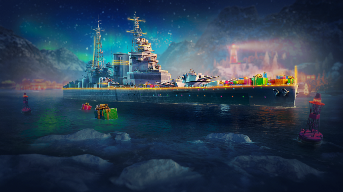 Temporada de férias chega ao World of Warships: Legends