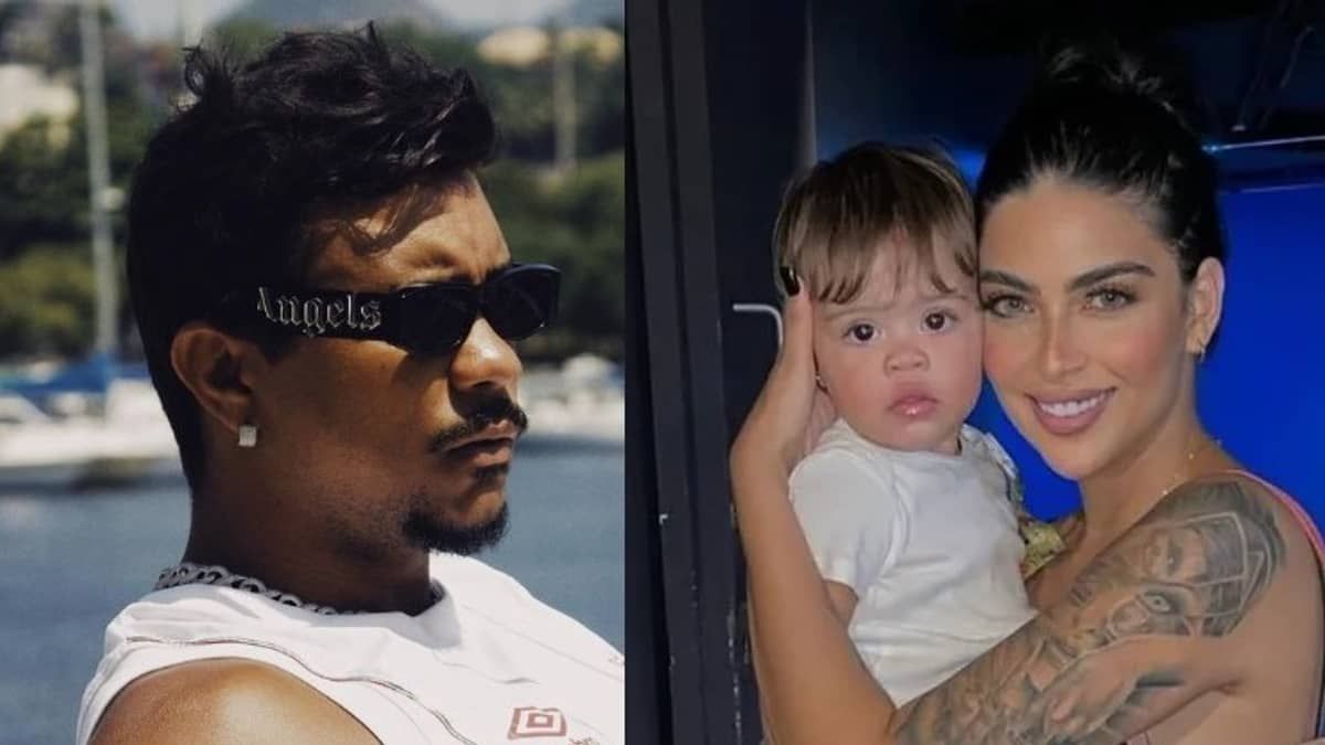 Rennata Gutierrez acusa Xamã, do hit 'Malvadão', de ser pai ausente e aciona justiça: 'abuso emocional'