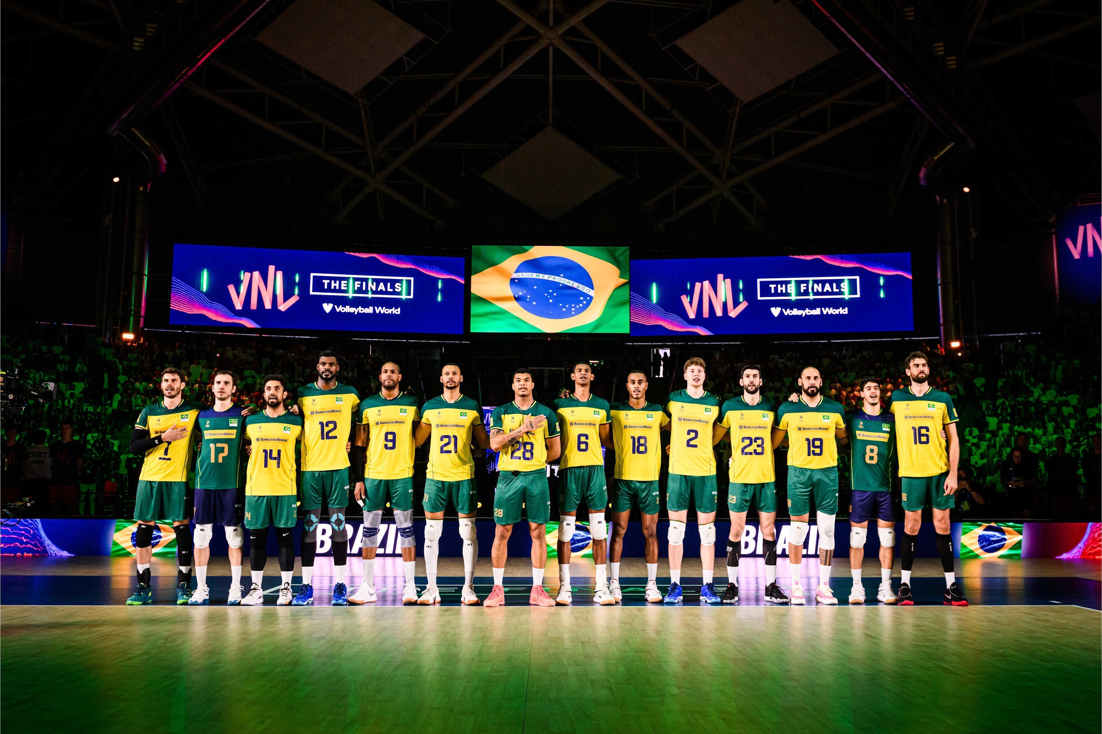 De virada, Brasil é superado pela Polônia e está fora da Liga das Nações de Vôlei
