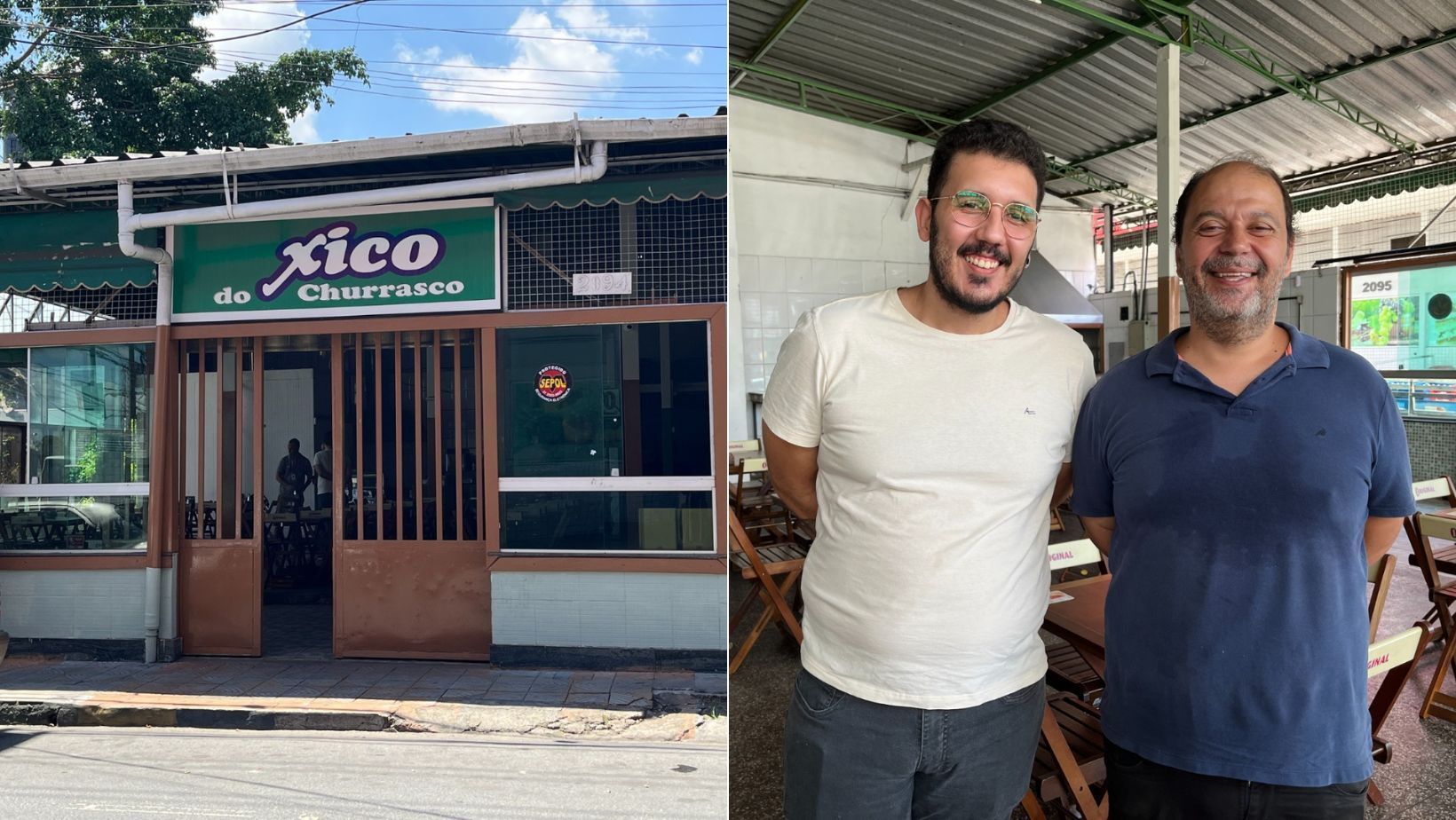 Ex-funcionário reabre Xico do Churrasco no bairro Caiçara e mantém tradição de décadas